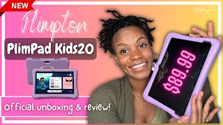 The BEST tablet for kids 2024 | Plimpton PlimPad Kids20 Tablet review | unboxing + specs