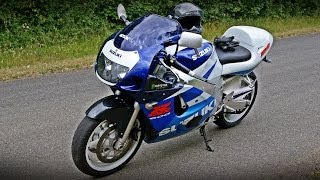 ᴴᴰ Suzuki 600 Gsx-R Srad Topspeed Insane Sound No Exhaust