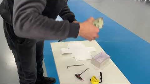 B-500 semi automatic rigid box making machine training video 1