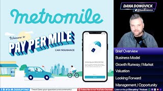 2 Minute Pump | Metromile, $MILE A Pay-Per-Mile Disruptor In The Car Insurance Industry
