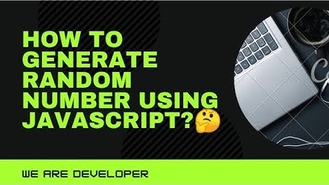 HOW TO GENERATE RANDOM NUMBER USING JAVASCRIPT? 🧐|| RANDOM NUMBER GENERATE USING JAVASCRIPT