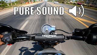 TRIUMPH SCRAMBLER 400X - PURE SOUND