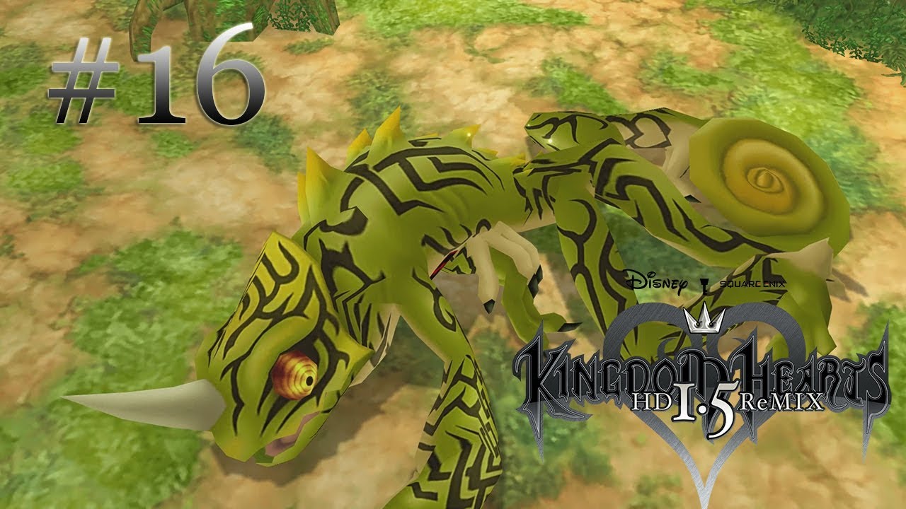 KINGDOM HEARTS 1.5 FINAL MIX Pt.16 - CLAYTON & CHAMELEON HEARTLESS BOSS FIGHT!