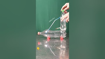 Smart eternal flowing water without electricity using plastic bottles