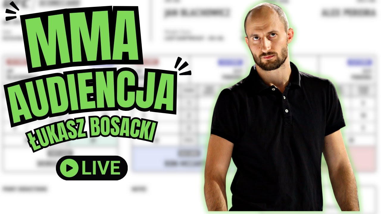 MMA Audiencja feat. Łukasz Bosacki: Czym jest efektywny grappling? Kryteria punktowania walk MMA