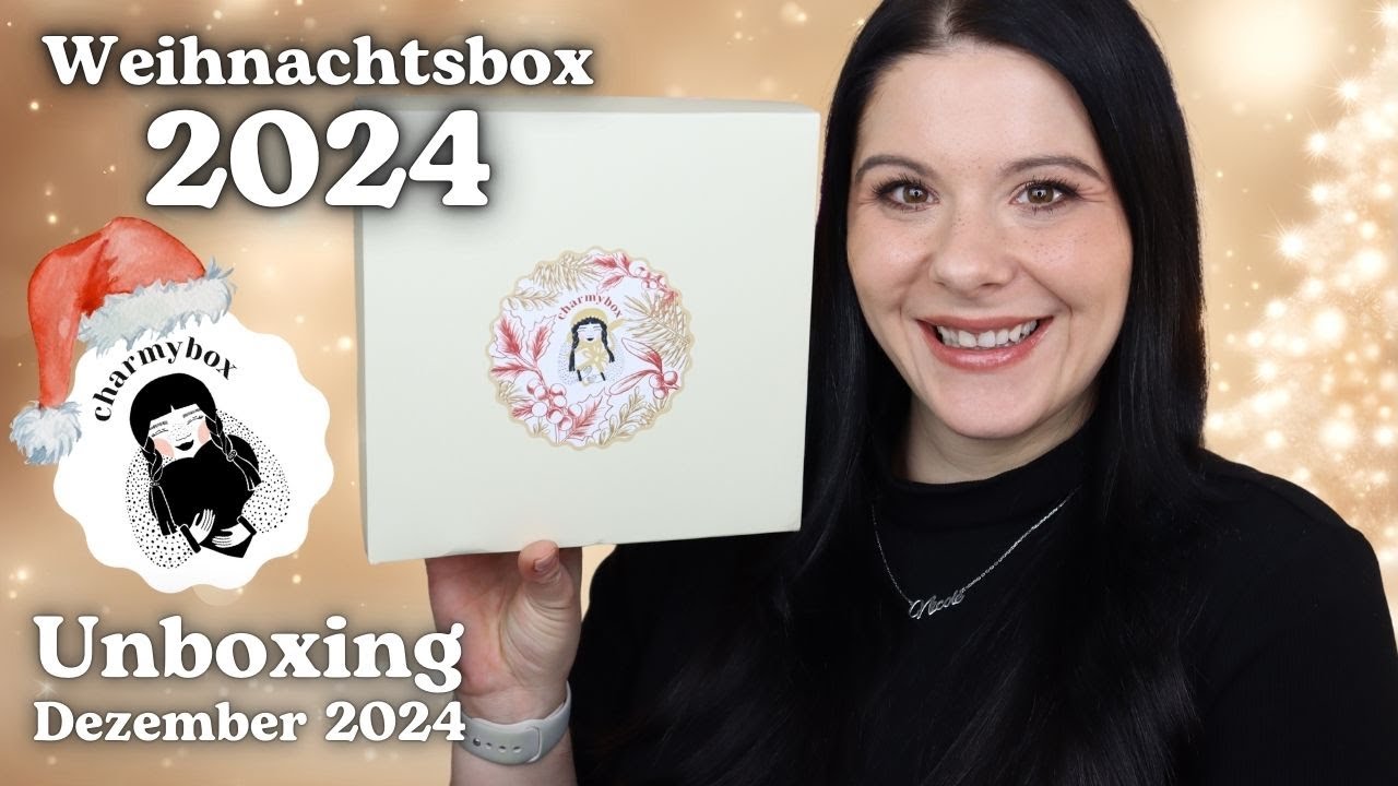 Weihnachtsbox von Charmybox 🌟 🎁 Dezember 2024 Inhalt & Gewinnspiel