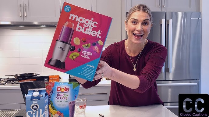 Unleashing the Magic: A Review of the Magic Bullet Blender, Small, Silver, 11  Piece Set 