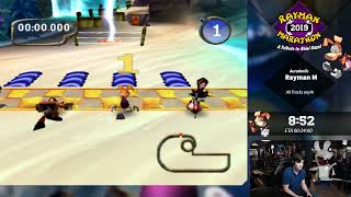 Rayman M | All tracks any% Speedrun by AuraAmile | Rayman Marathon 2019