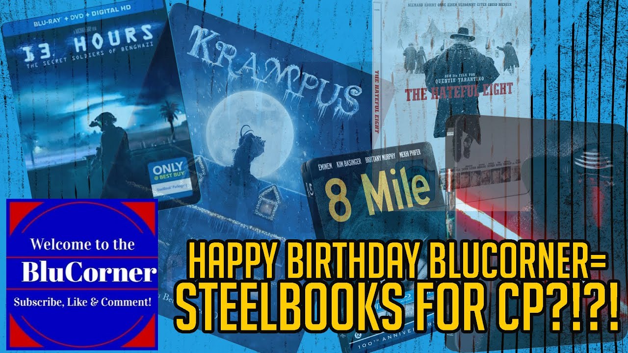 Happy Birthday BluCorner - Blu-Ray & Steelbook unboxing like a prayer