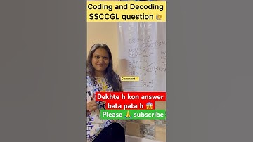 Coding and decoding #shorts #shorts #shortfeed #shortsvideo #mathshort #trending #viral #math