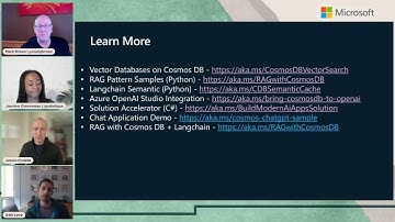 Ask The Expert: Intelligent Apps with Azure Cosmos DB (APAC Replay)