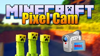 Minecraft PIXELCAM Mod! Make Machinimas & Time Lapses! (Minecraft v1.8 Mod Spotlight)