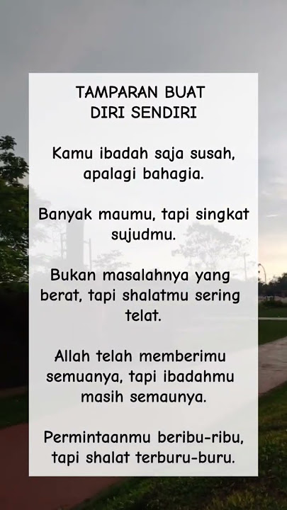 Tamparan buat diri sendiri ! #story #quotes #nasehatislami #trending #fyp #motivasihidup