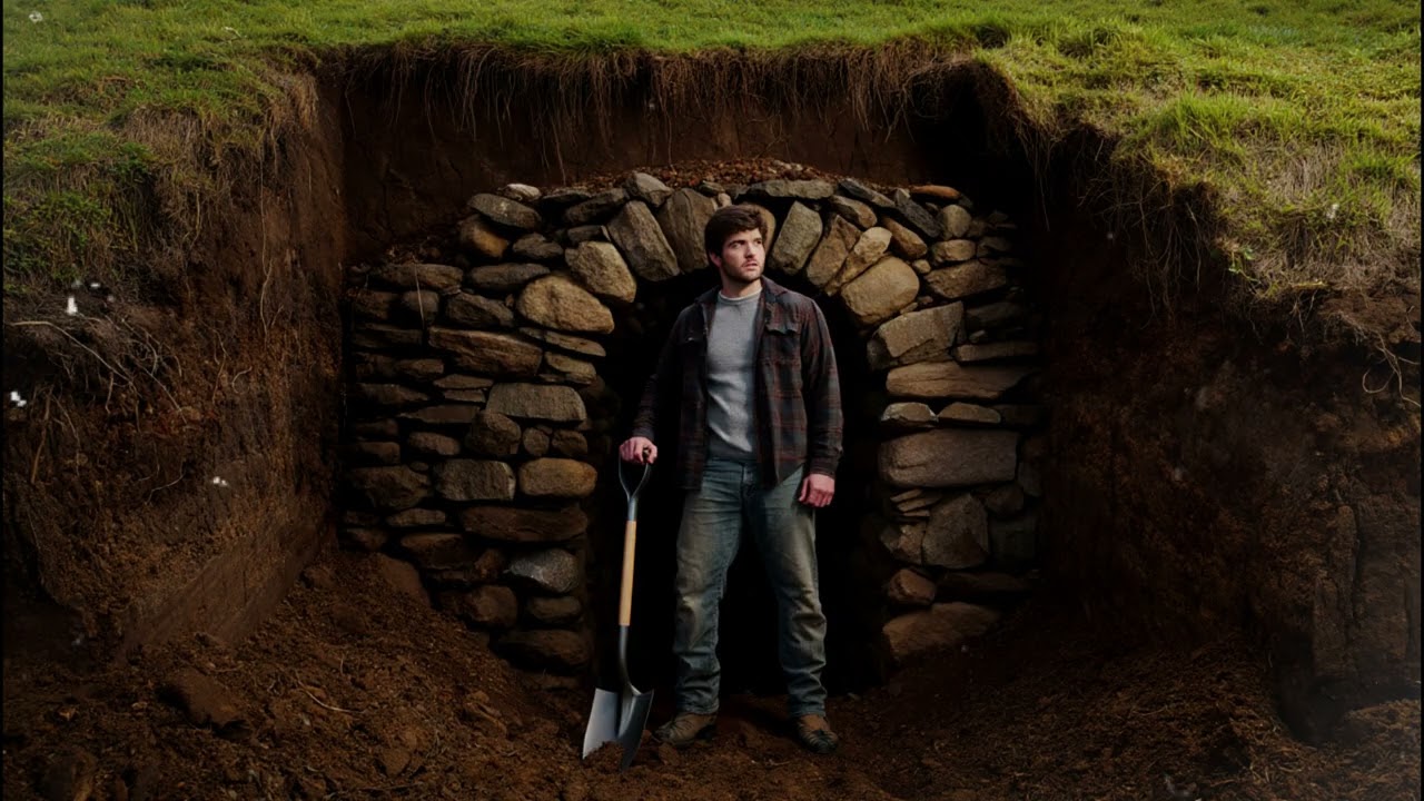 Kicked Out at 18, I Bought a Collapsed Root Cellar for $12 — What I Built Underground Shocked Them