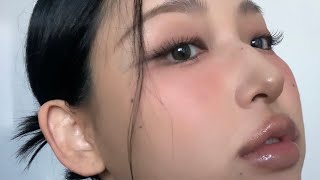 약간 흑기￼도는 정도의 세미 스모키 메이크업 | Saturday GRWM LIVE Edited