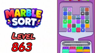 Marble Sort Level 863 Walkthrough