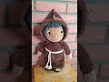 kapucín #hackovani #crochet #plysak #kapucin #diydecor #handmade