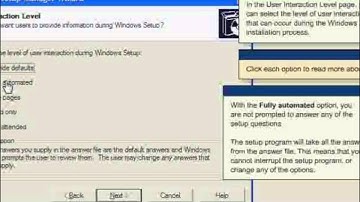 Unattended Windows XP Installation pt1