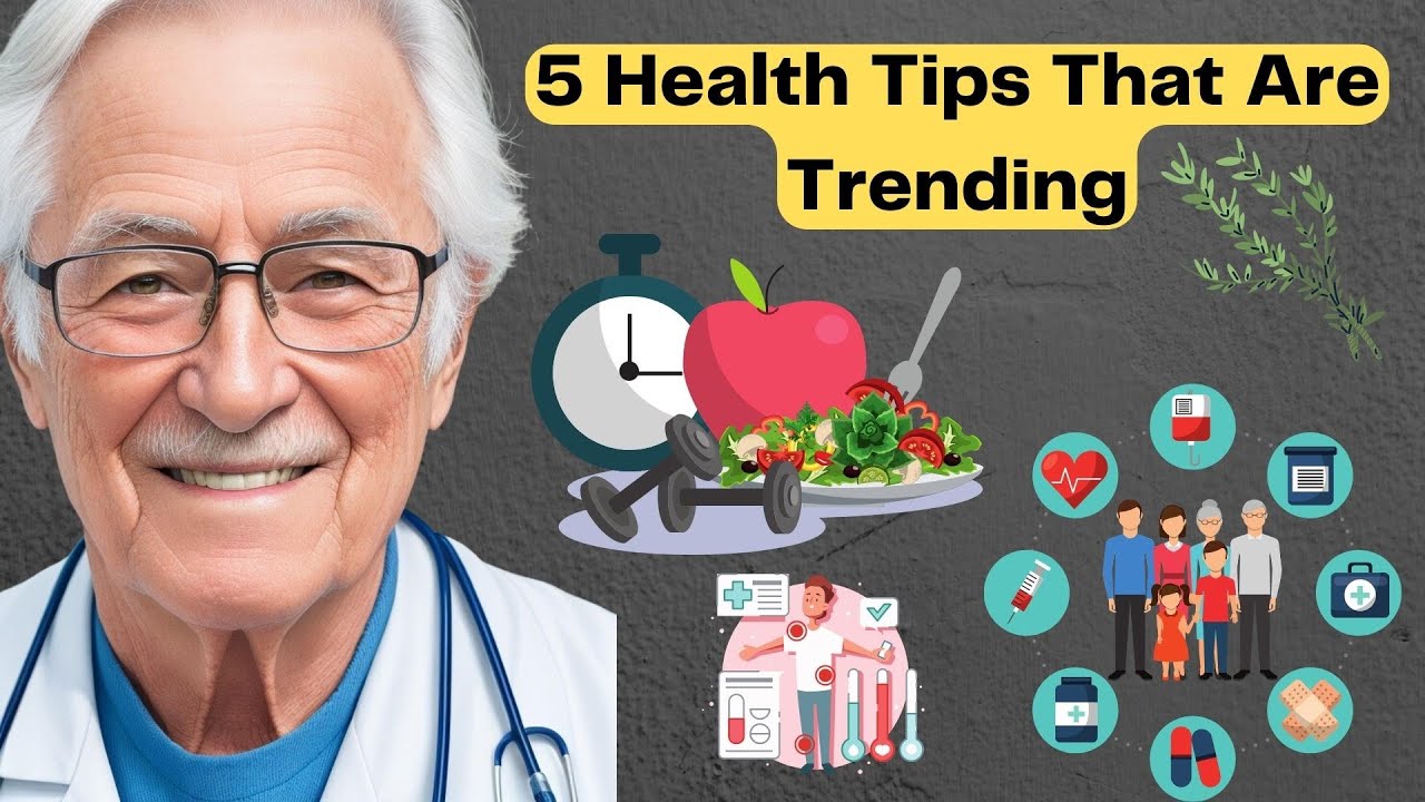 5 Health Tips That Are Trending - YouTube