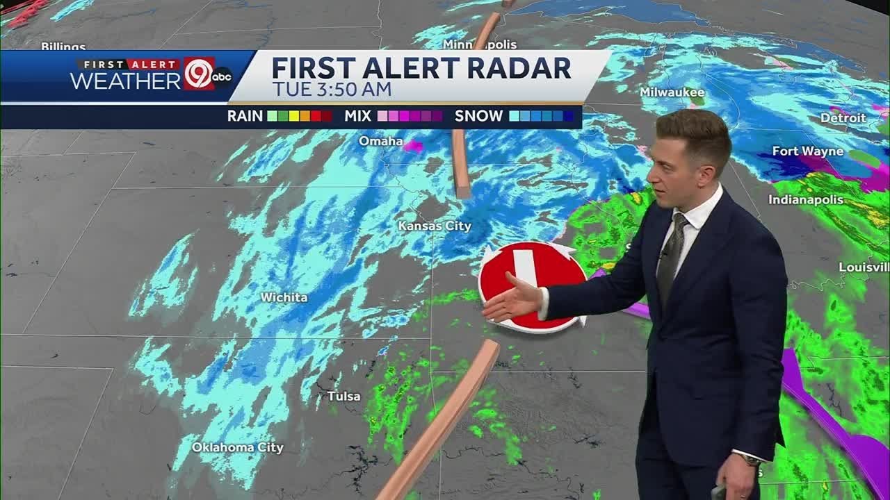 'Powerhouse' storm system to bring more wet, slushy snow into Tuesday ...