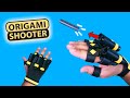 Origami web shooter that shoots diy easy paper gun that shoots paper bullets paper gaming watch