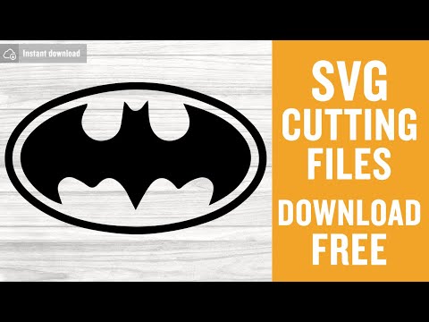 Batman Logo Svg Cut Files for Cricut Free Download