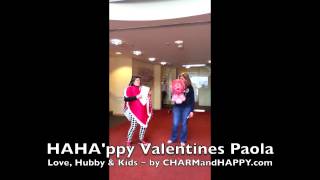 I Love You Paola. Valentines Day Singing Telegram Los Angeles Heart
