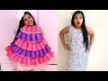 shfa makes new Dress for Birthday - Cool DIY Ideas shfa, 생일을위한 새 드레스 만들기-멋진 DIY 아이디어
