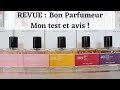 Revue  les parfums bon parfumeur  avis  revue review