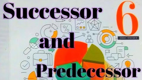 Successor and Predicessor/class 6 maths chapter-1/numbers/MARRS MATHS