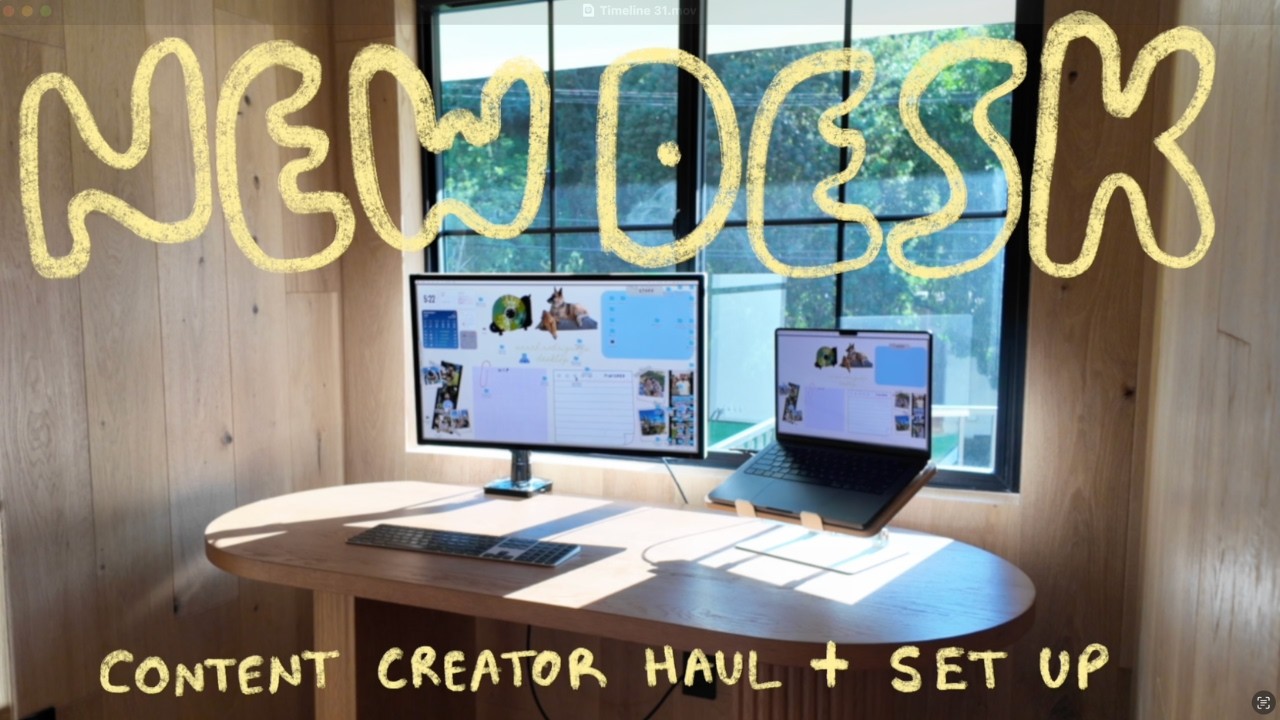 home update: i got a new desk from RH outlet and set up my new office ...