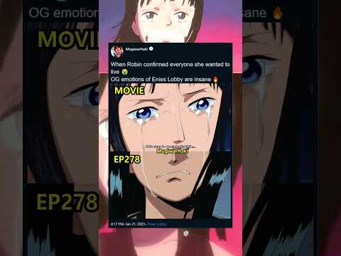 Robin wants to live with her nakamas 🥺 #robin #luffy #onepiece #reaction #edit