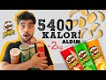 48 SAAT BOYUNCA PRINGLES YEDİM!! ⏰ (Kaç Kilo Verdim?)