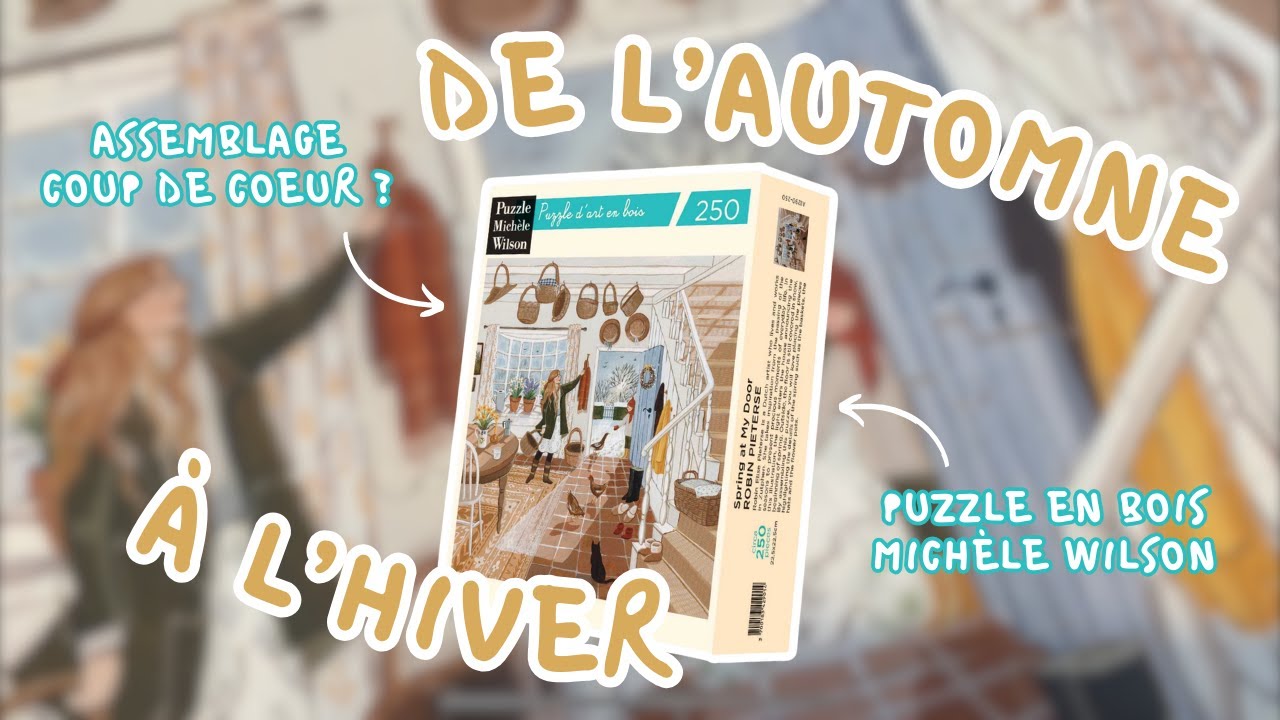 CHANGEMENT DE SAISON 🐔 on puzzle ensemble un Puzzle Michèle Wilson
