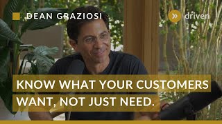 Know what your customers want | Dean Graziosi | 60 sec clips of wisdom