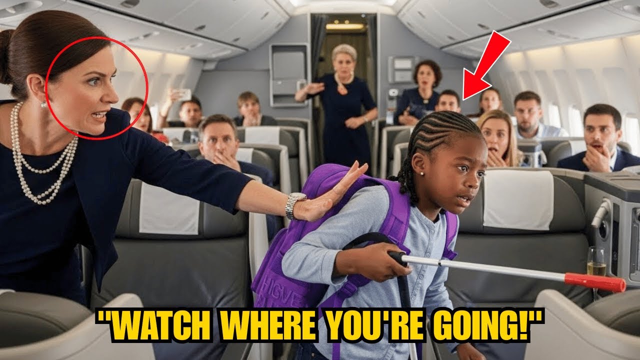Flight Descends Into Chaos After Rude Passenger Attacks Blind Black Girl in First Class