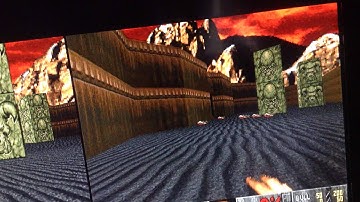 Punching a Cyberdemon in the ass