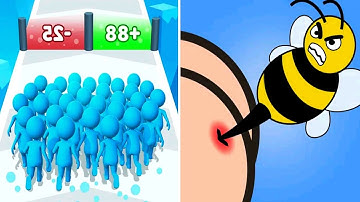 Help Me Tricky Story vs Count Master - Satisfying ASMR Gameplay All Levels