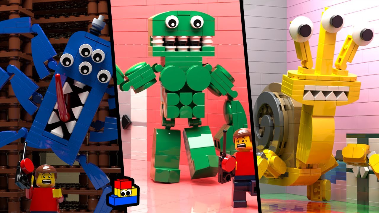 I made Garten of Banban MUTANTS out of LEGO (all 9 monsters