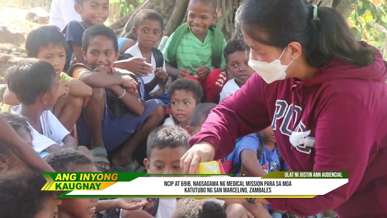NCIP at 69IB, nagdaos ng medical mission para sa mga katutubo ng San Marcelino Zambales