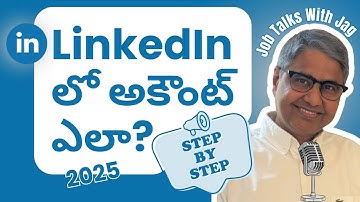 How to Create a LinkedIn Profile in Telugu | పూర్తి ట్యూటోరియల్