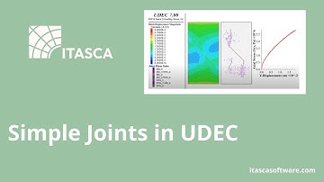Simple Joints in UDEC
