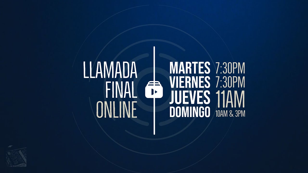 Pastor Pablo Azurdia | Online Service | www.llamadafinal.com/donacion