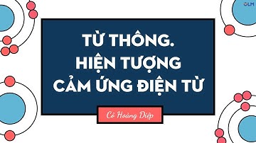 Từ thông - Hiện tượng cảm ứng điện từ (phần 1) - Vật lí 12