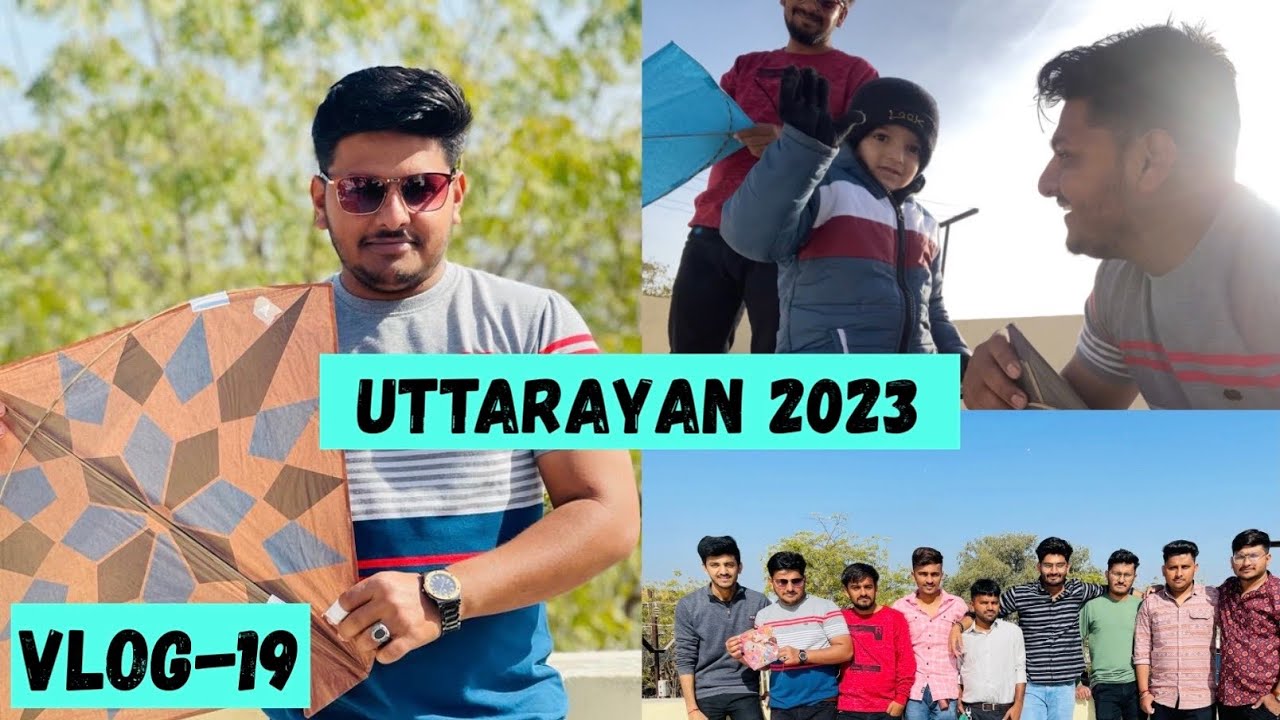 Uttarayan 2023 || Kite Festival in Gujarat || Sagar Mevada Vlogs