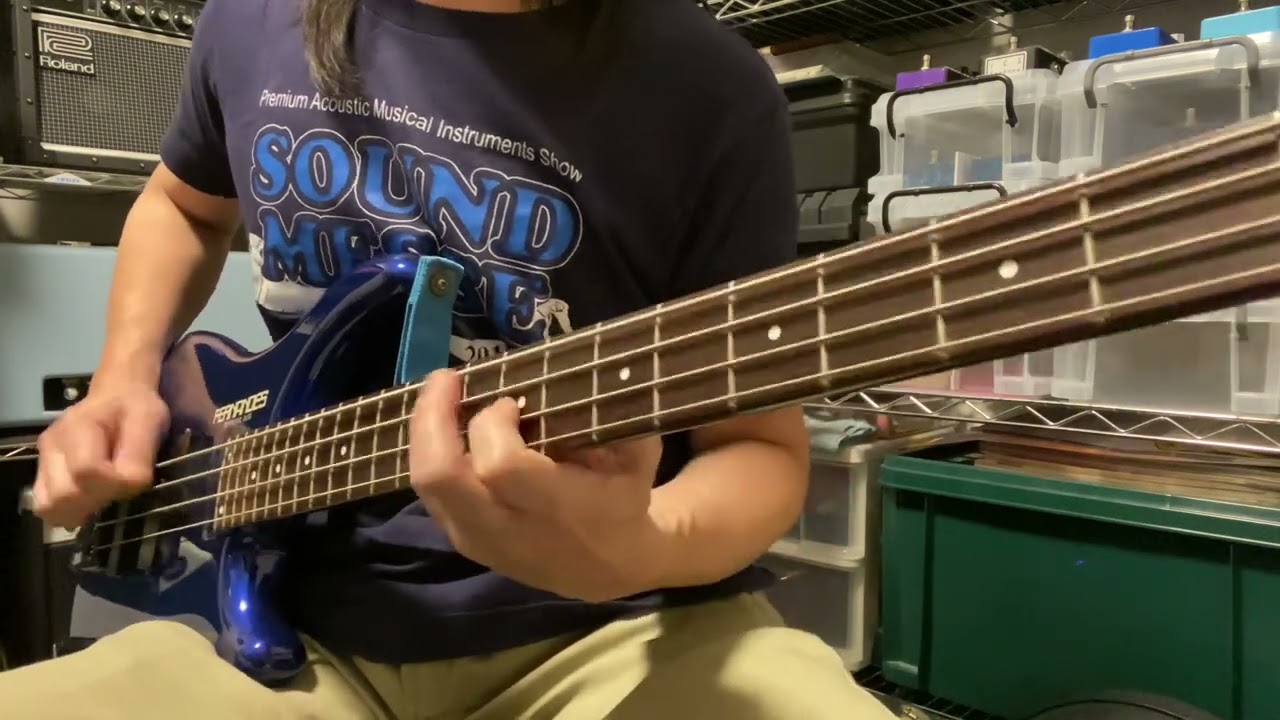 破れたダイアリー / C-C-B BASS COVER 😄🎸 渡辺英樹 笠浩二 関口誠人 米川英之 田口智治 CCB fernandes ...