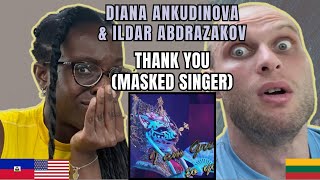 : Diana Ankudinova, Ildar Abdrazakov - Thank You Reaction (Masked Singer) | FIRST TIME HEARING