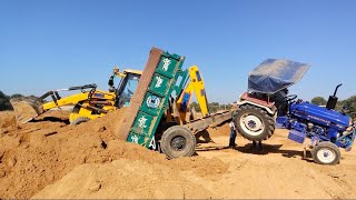 Download Lagu 🌹🚜JCB 3DX plus video #tractor Mahindra 475#tractor form 60#jcbvideo working tractor accident MP3
