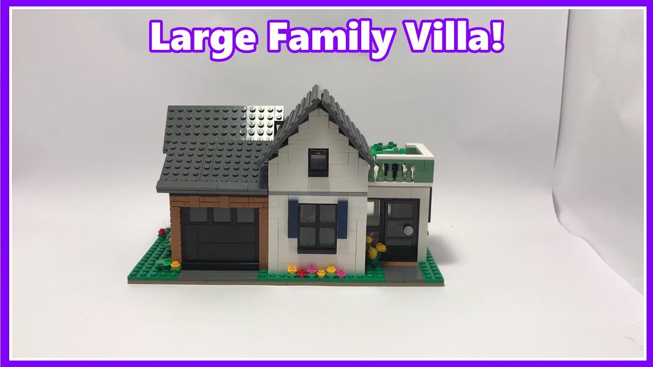 lego villa moc