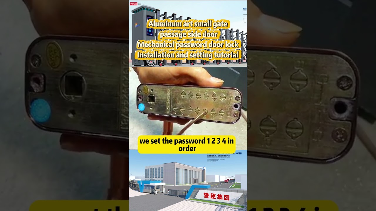 Aluminum Gate Lock Replacement & Installation Tutorial | DIY Guide ️ 